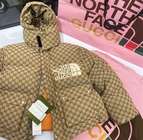 tnf gucci prices|gucci north face collection.